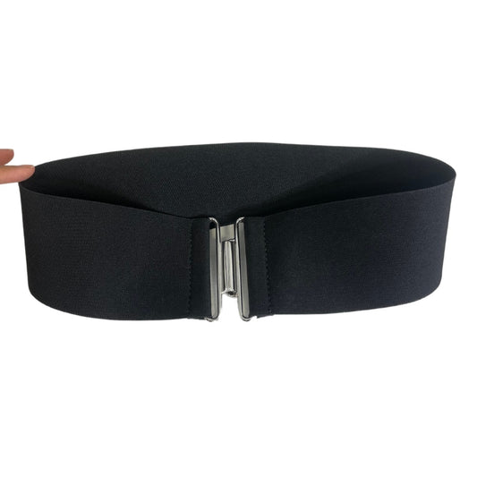 Black Express Waist Sinching Belt, S