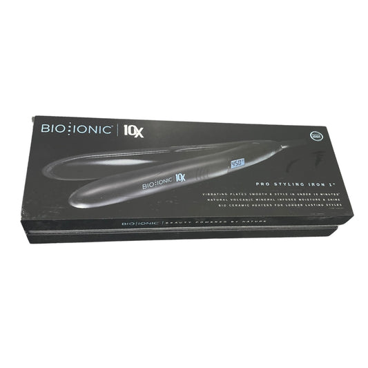 Black BioIonic 1 Inch Hair Straightener, 1"