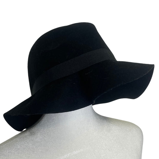 Black  Floppy Dress Hat