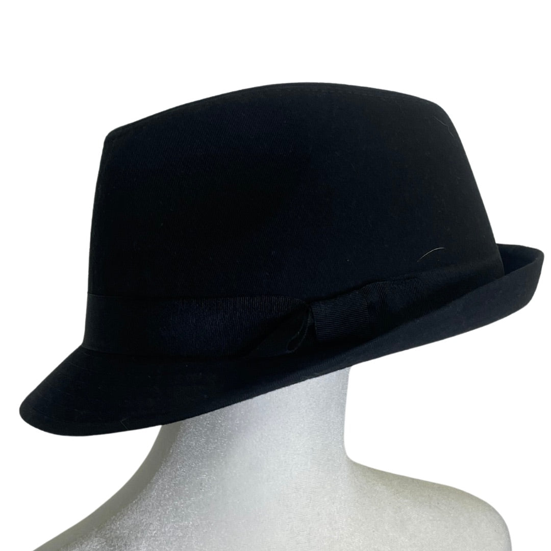 Black Nicole Marciano Fedora Hat