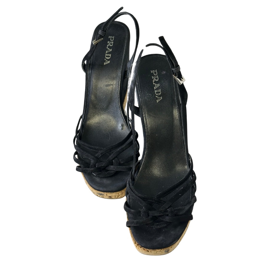 Black Prada Shoes, 39.5