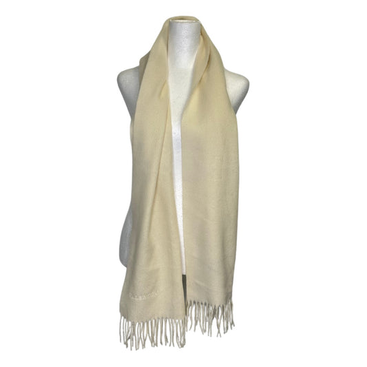 Beige Valentino Wool Scarf