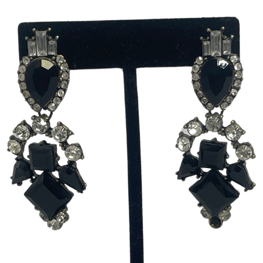 Black  Chandeleir Earrings, OS