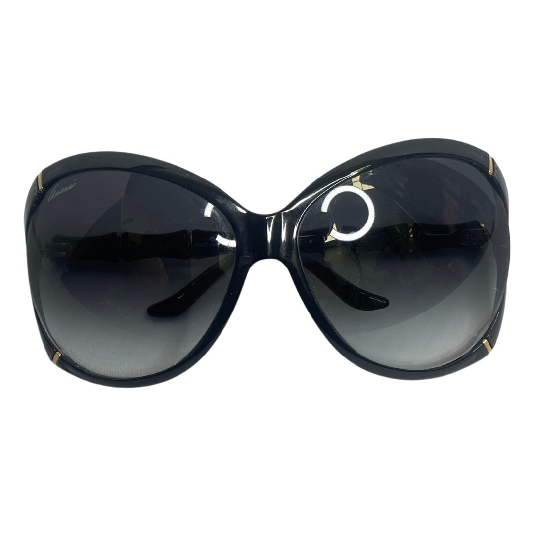 Black Gucci Sunglasses, OS