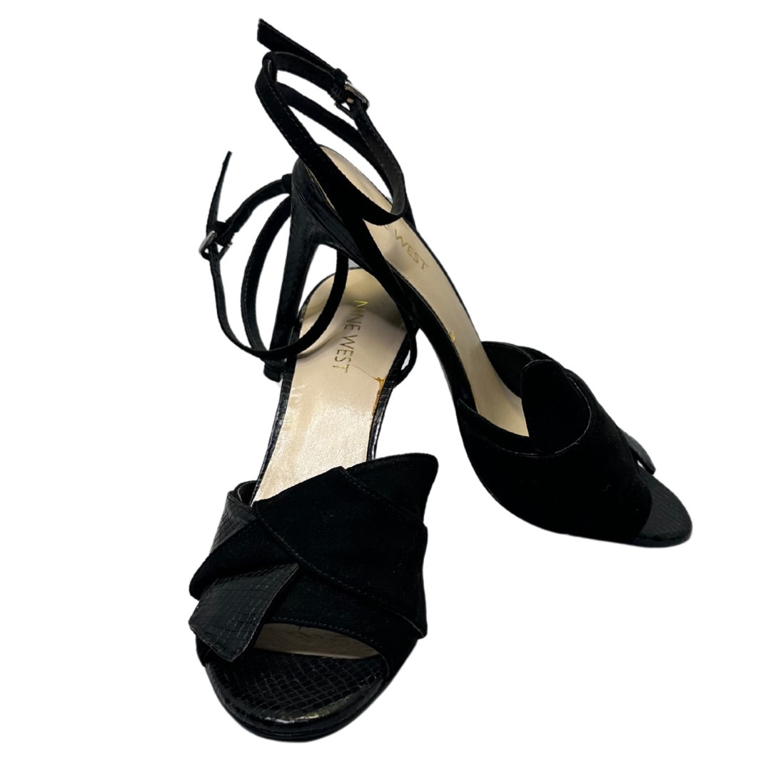 Black non Strap Heel, 8