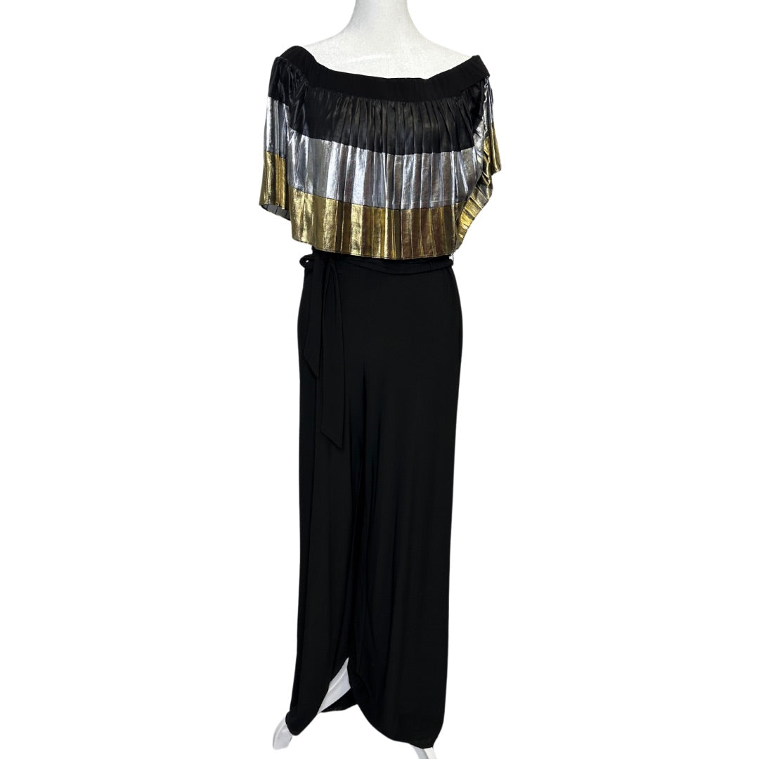 Black Prelude Jumpsuit, S