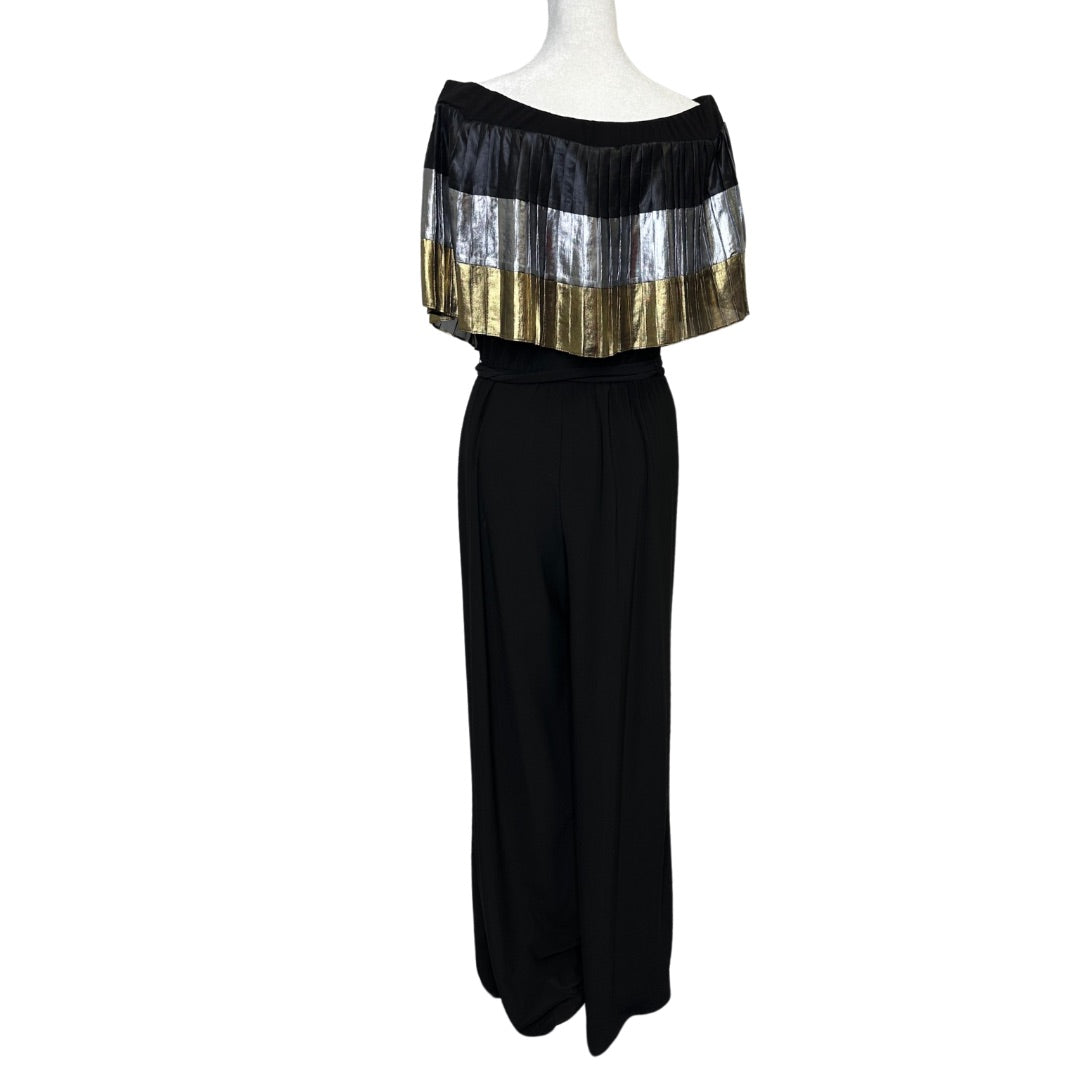 Black Prelude Jumpsuit, S