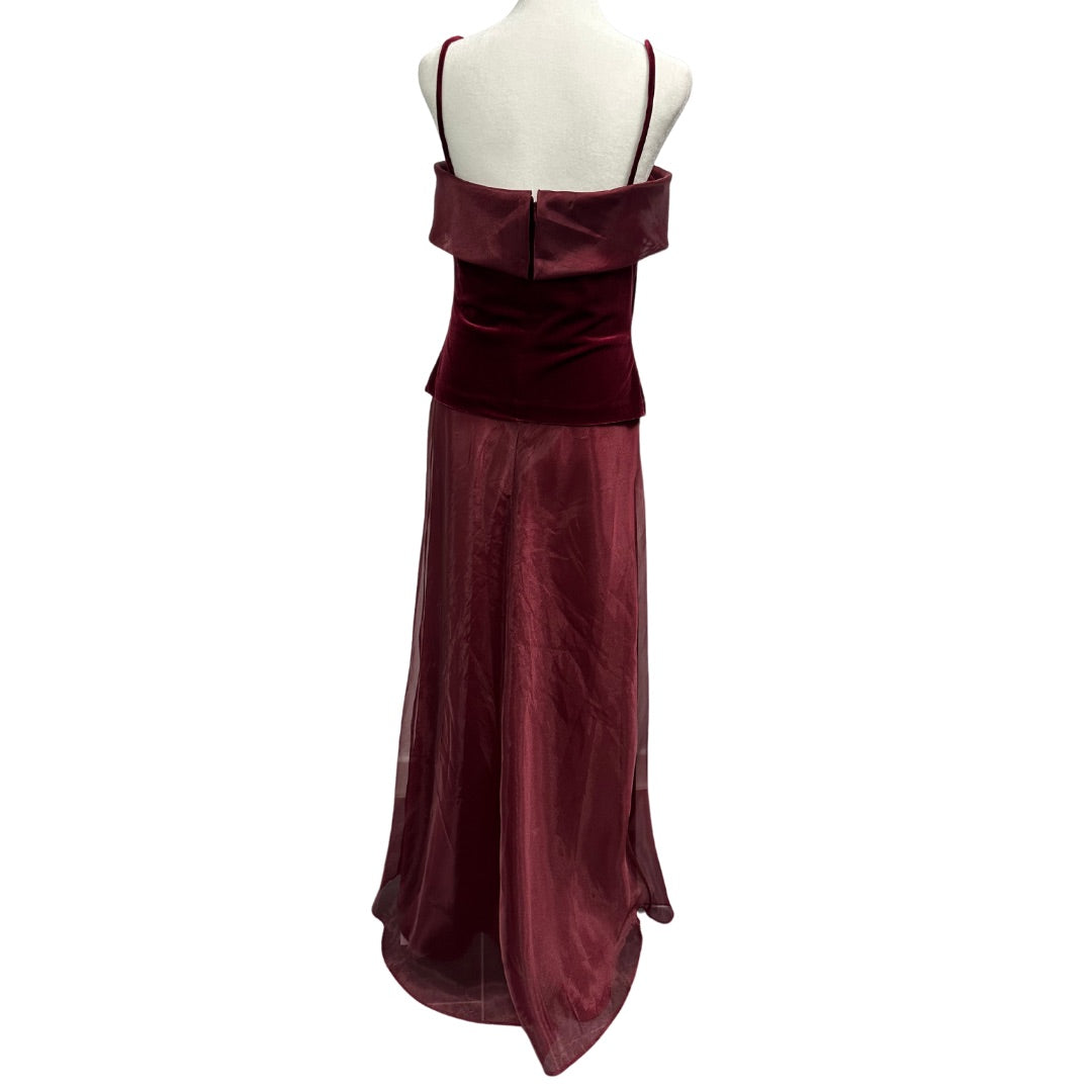 Burgundy Cachet & Co. Dress, 6